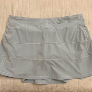 Lululemon Powder Blue Tennis skirt size 12